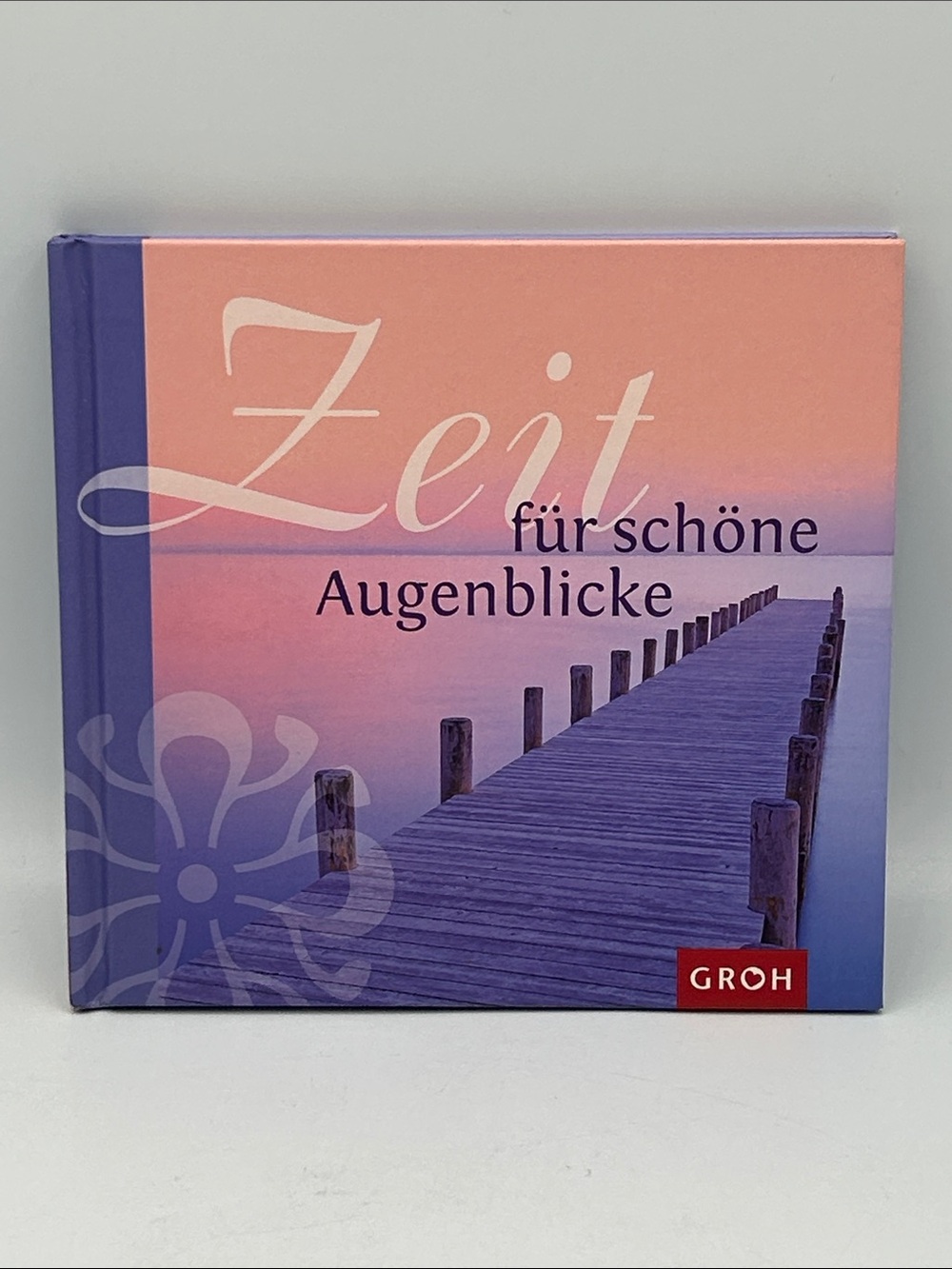 Groh 'Zeit für schöne Augenblicke' Decorative Book Hardcover New
